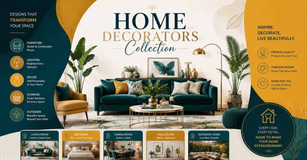 Home Decorators Collection stylish home décor banner