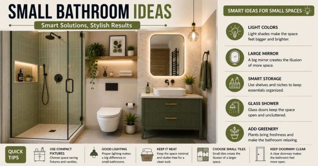 Small Bathroom Ideas stylish home bathroom makeover
