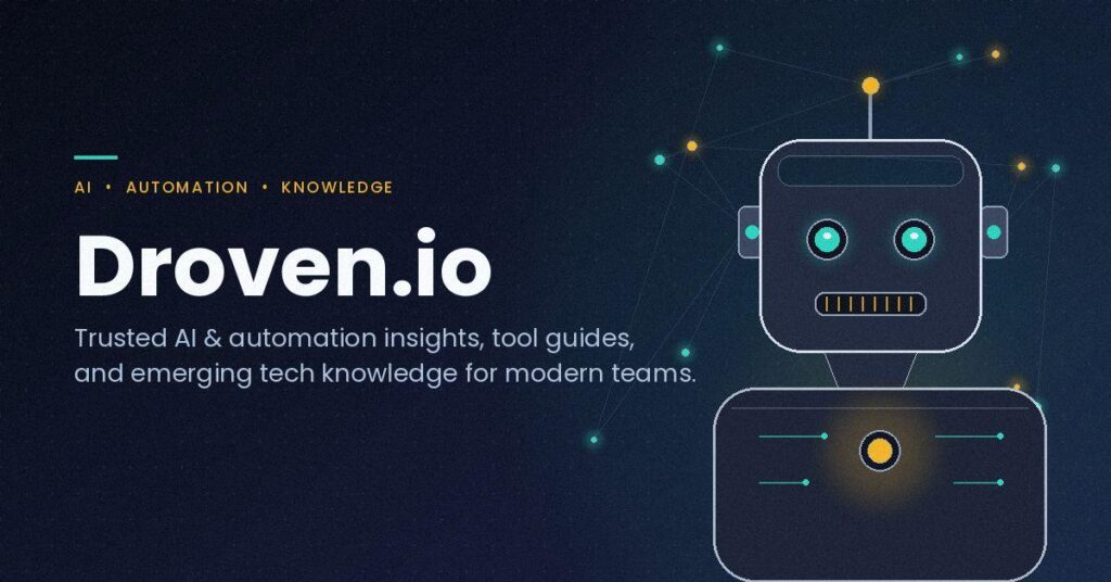 Droven.io: AI robot exploring automation insights