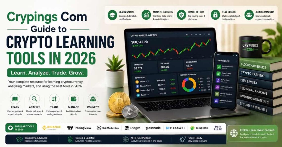 Crypings Com crypto learning tools and market analysis guide 2026