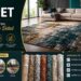 Premium soft carpet with unique modern interior style