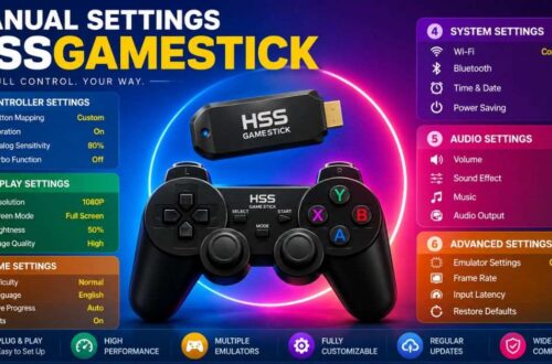 Manual Settings HSSGameStick Gaming Controller Guide